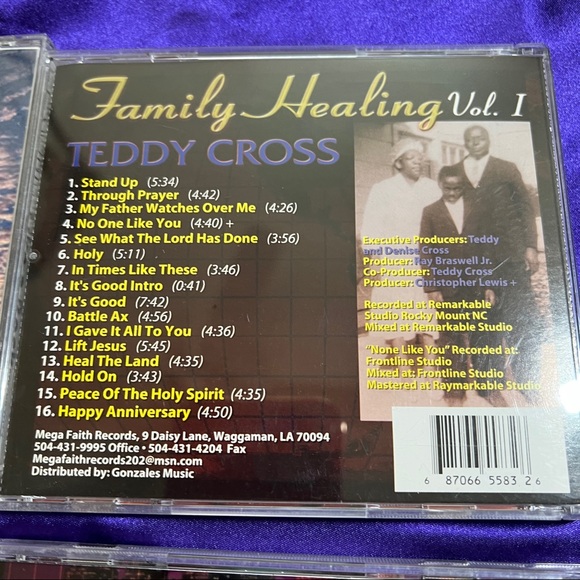 NEW📌4 CD's Chris Jones NEW, Ricky Womack, Teddy Cross, Bishop Andrew J. Ford II - Picture 6 of 14